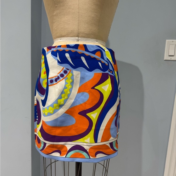 Zara Multicolored Printed mini skirt Size L NWT - Picture 1 of 2